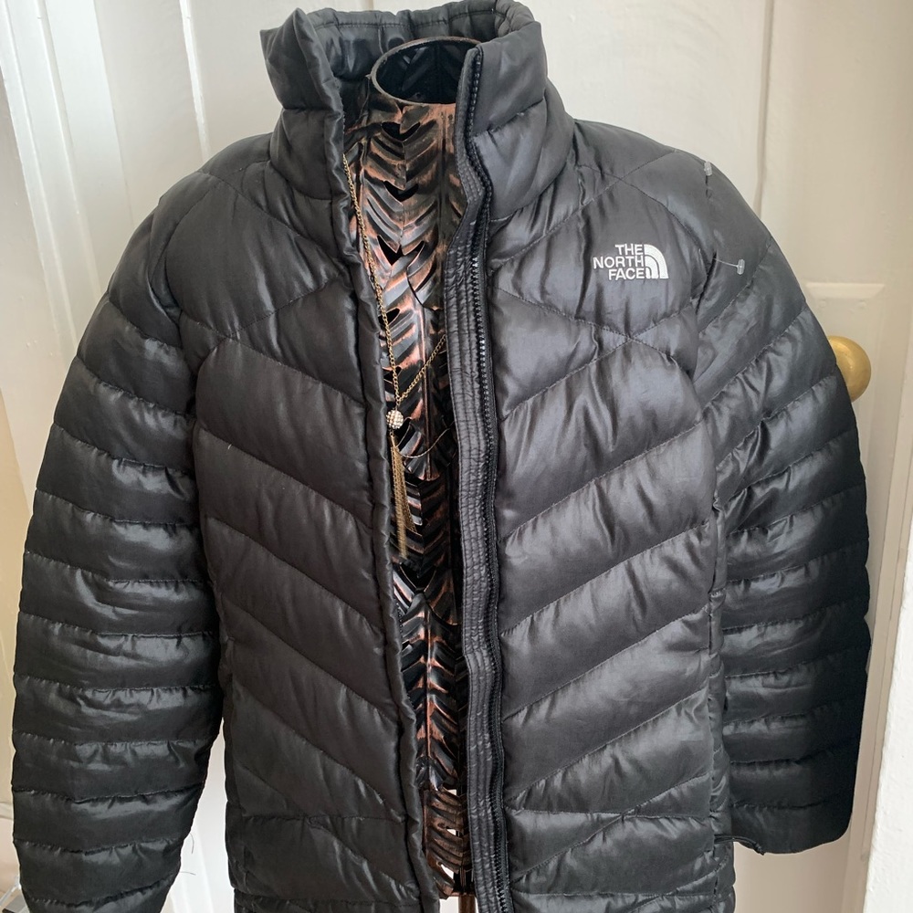 The North Face Women's Down 550 RTO Jacket - charcoal black